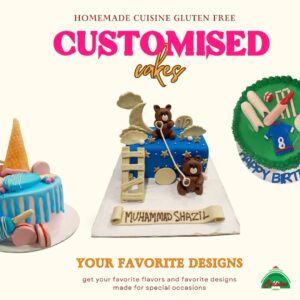 Gluten Free Customized Cakes