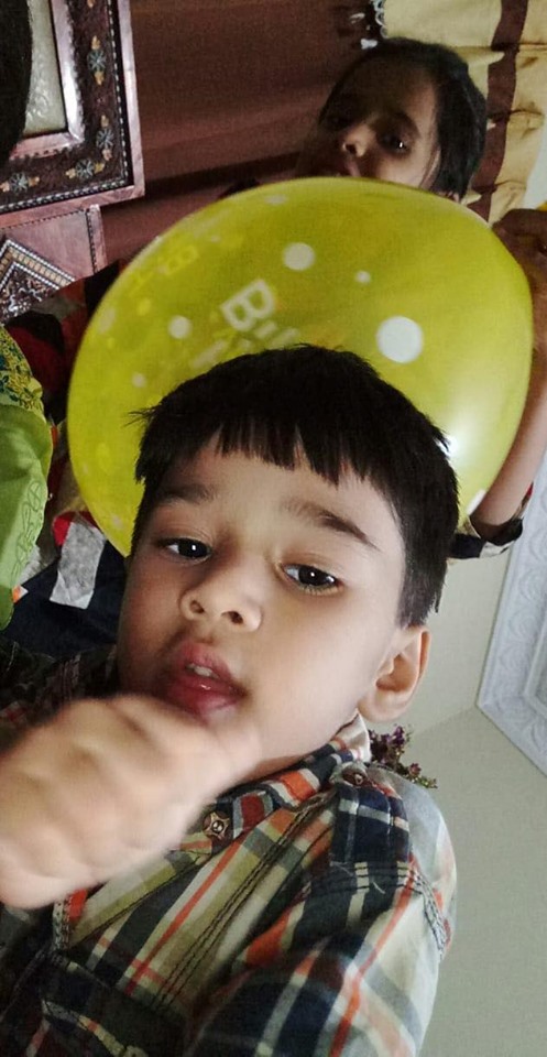 Image of a boy in a Story of a family with Celiac Disease in Pakistan