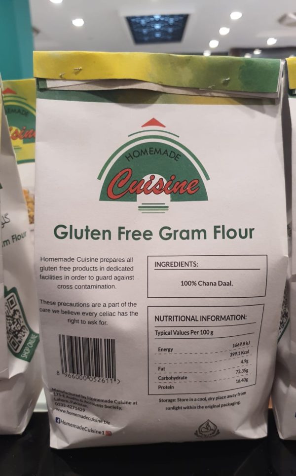 Gluten Free Besan or Gram Flour back