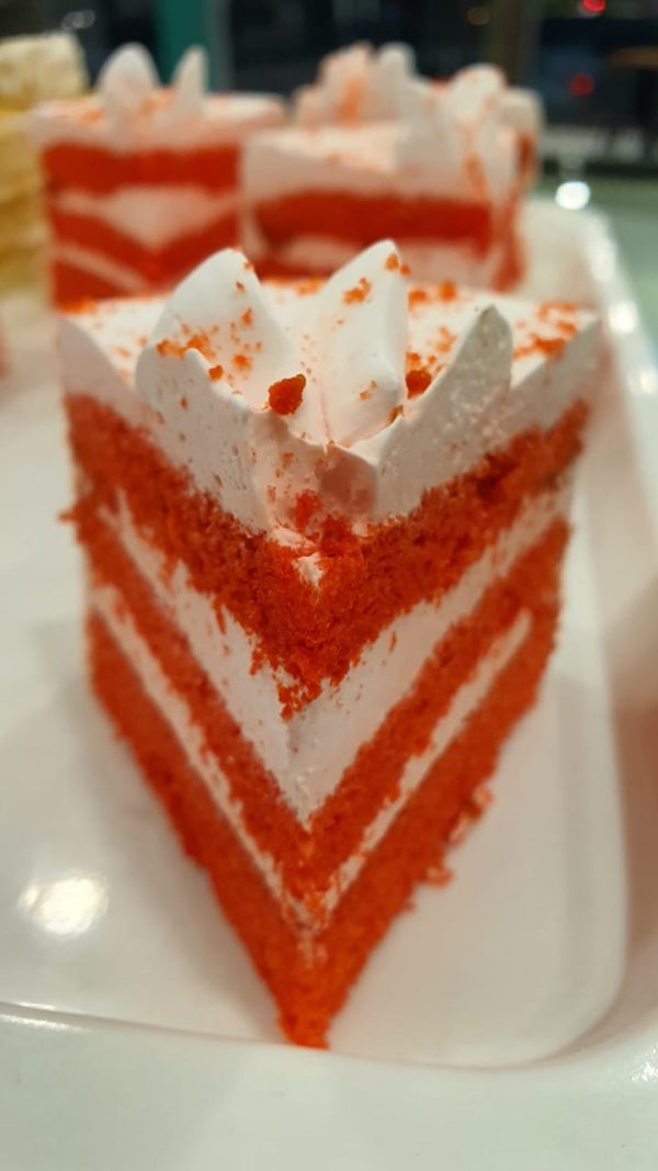 Gluten Free Red Velvet Cake Slice