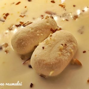 Gluten Free Rasmalai