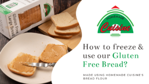 Gluten Free Frozen Bread usage