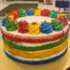 Gluten Free Rainbow Cake