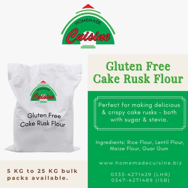 Gluten Free Cake Rusk Flour