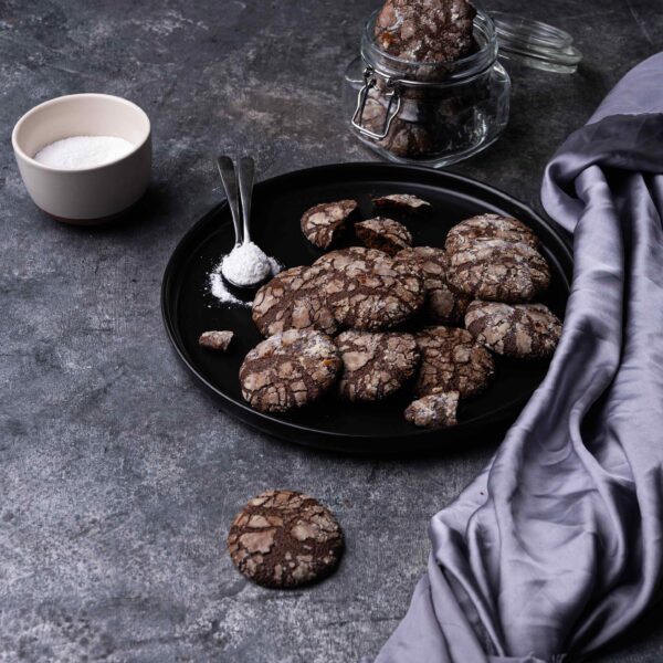 Gluten Free Crinkle Cookies