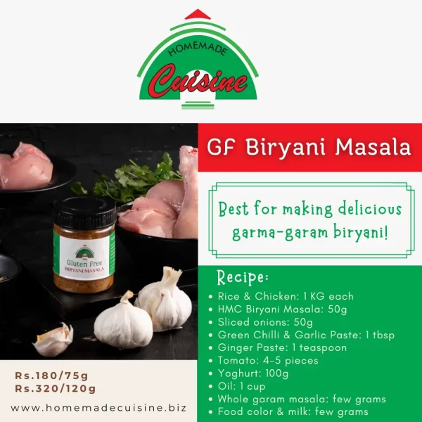 Gluten Free Biryani Masala Recipe