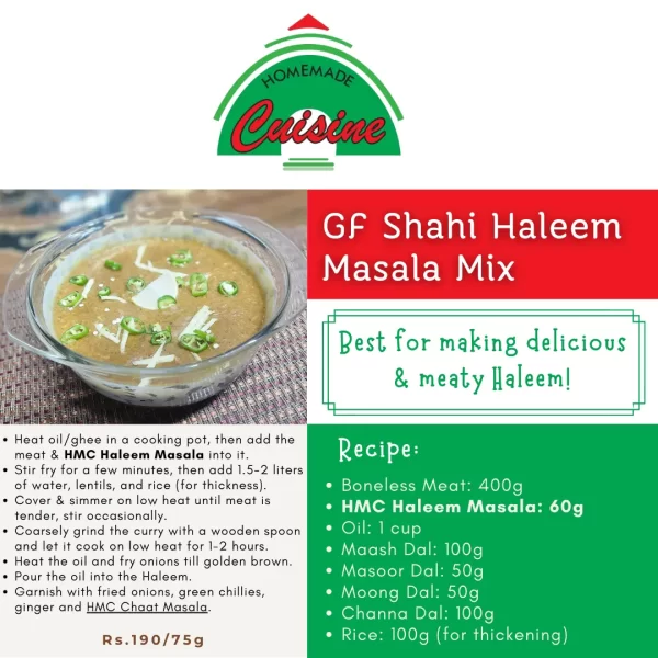 Gluten Free Haleem Masala Recipe