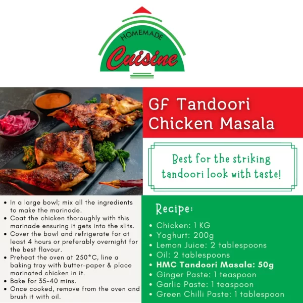 Gluten Free Tandoori Chicken Masala Recipe