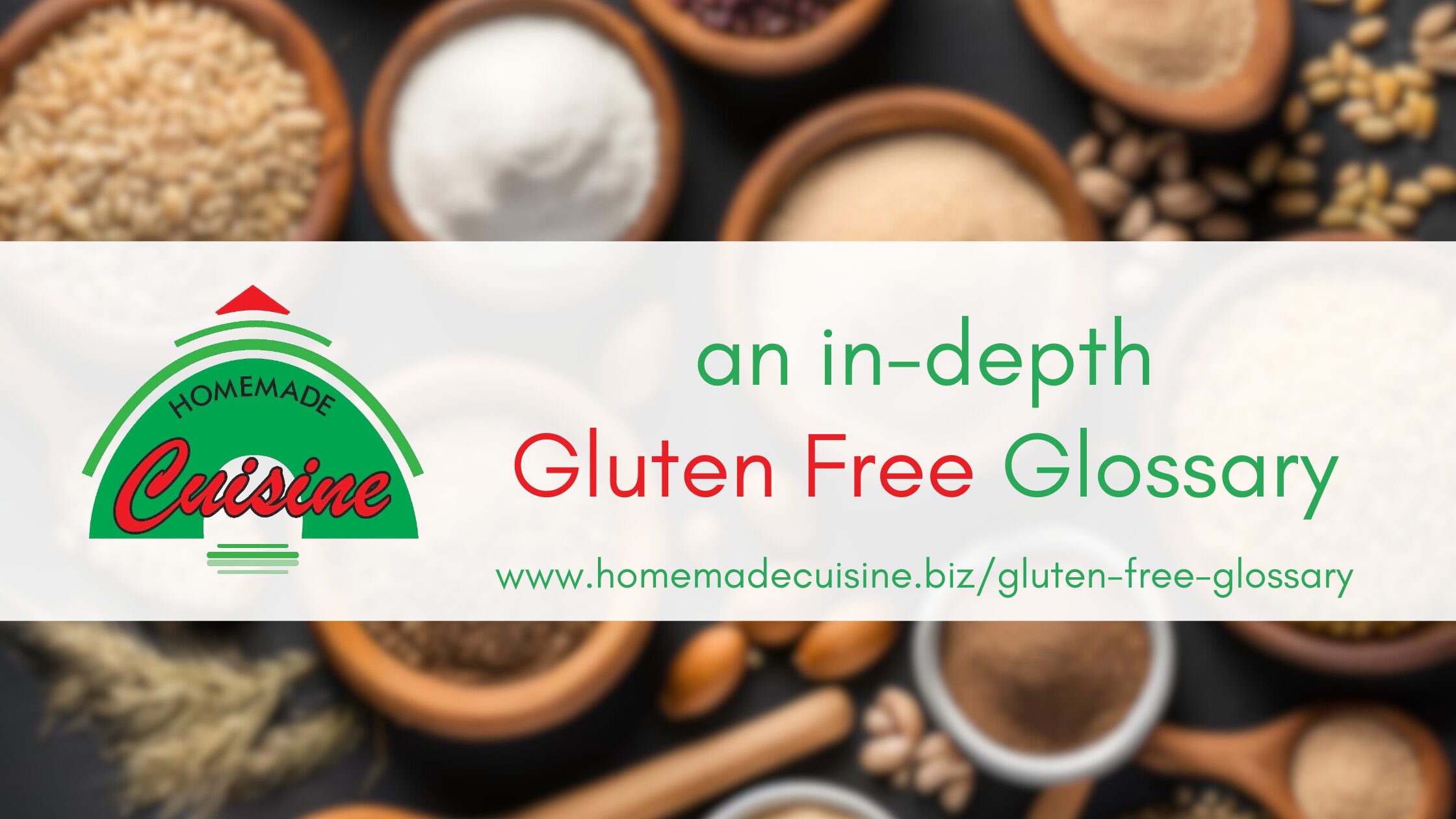 Gluten Free Glossary