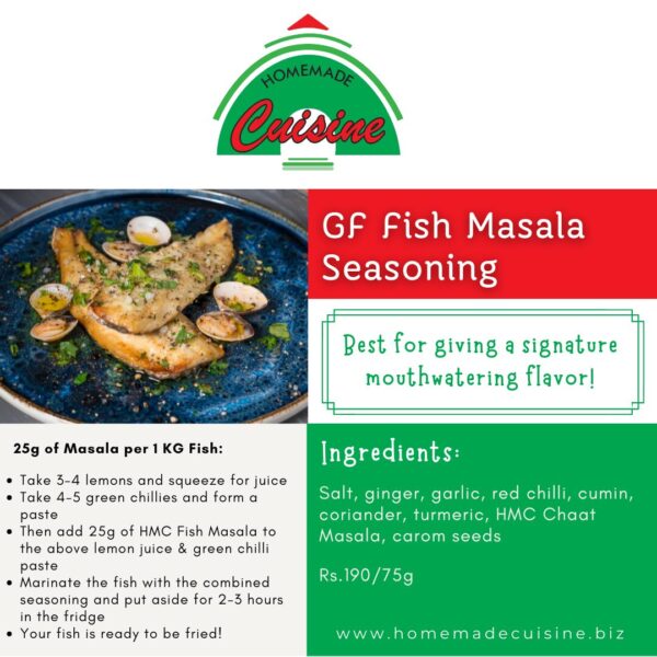 Gluten Free Fish Masala