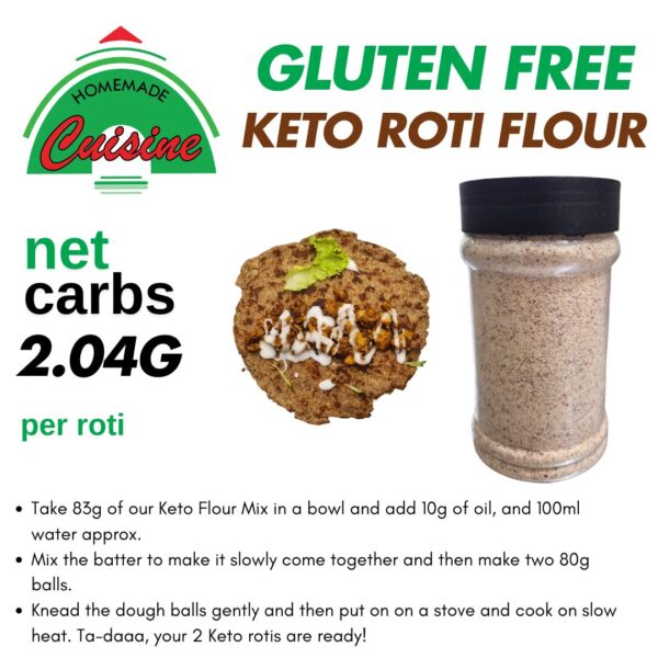 Gluten Free Keto Roti Flour Mix