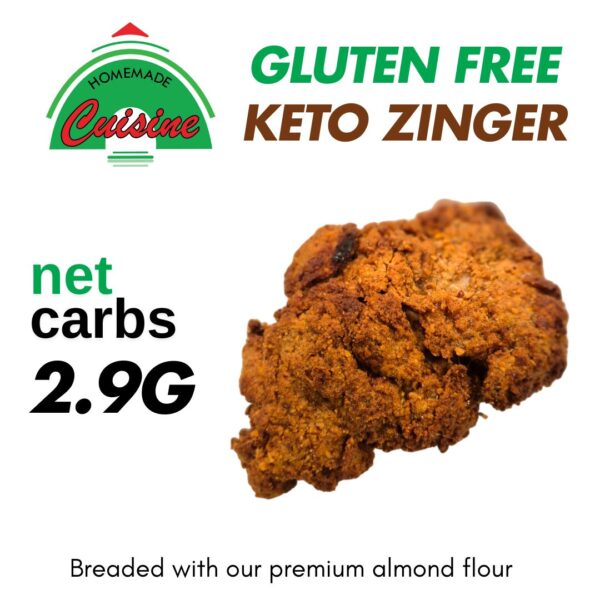 Gluten Free Keto Zinger Chicken Piece