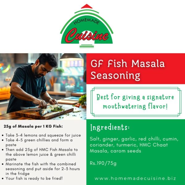 HMC Gluten Free Fish Masala