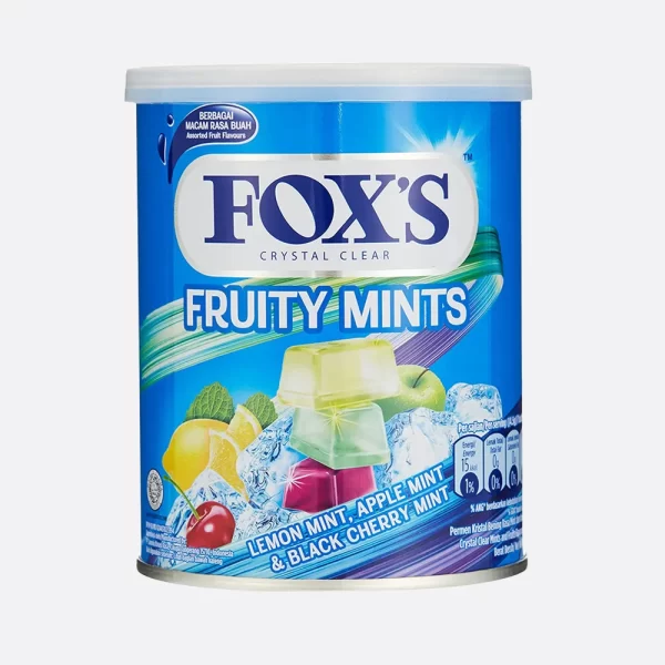 Fox Fruity Mints Tin 180g