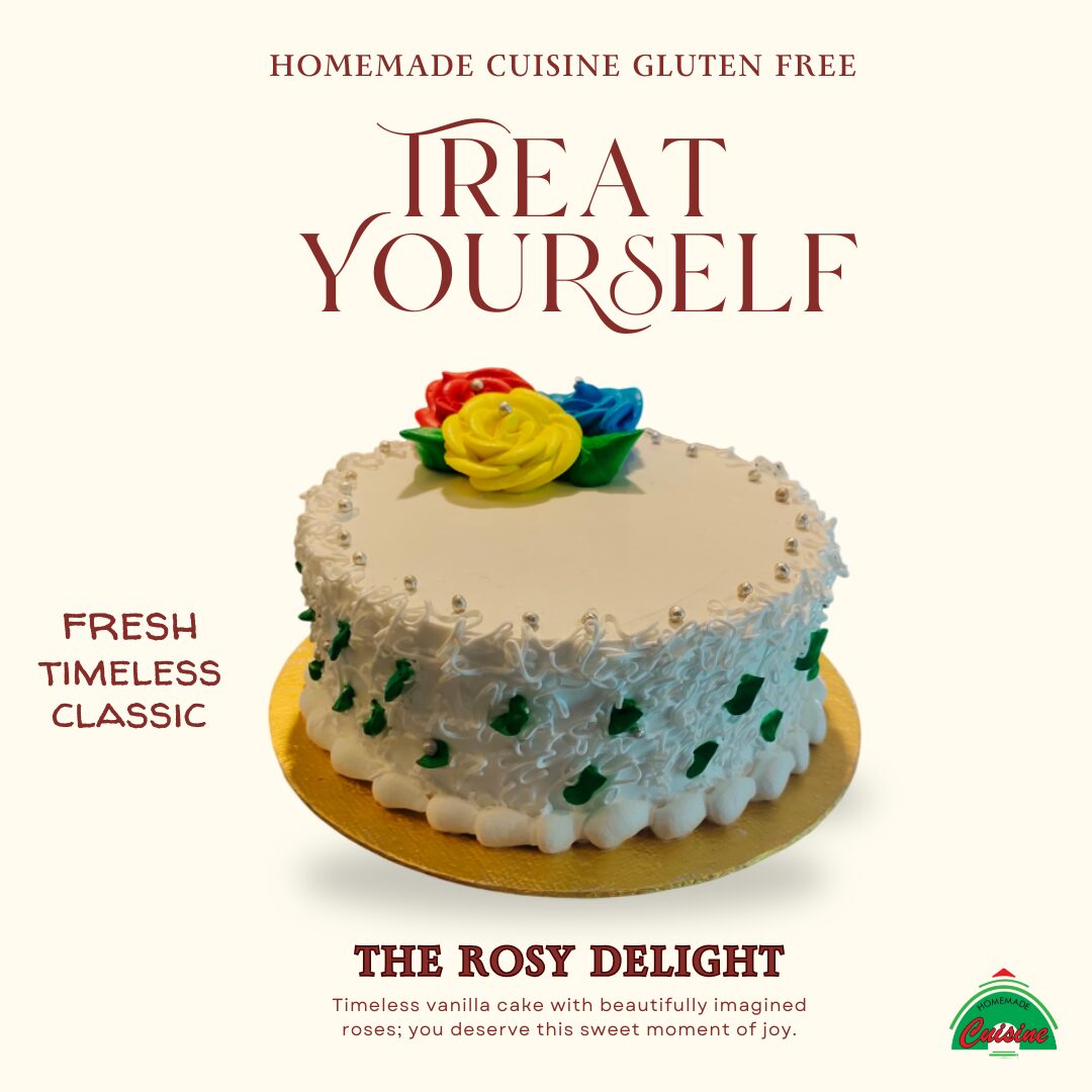 Gluten Free Rosy Delight Cake