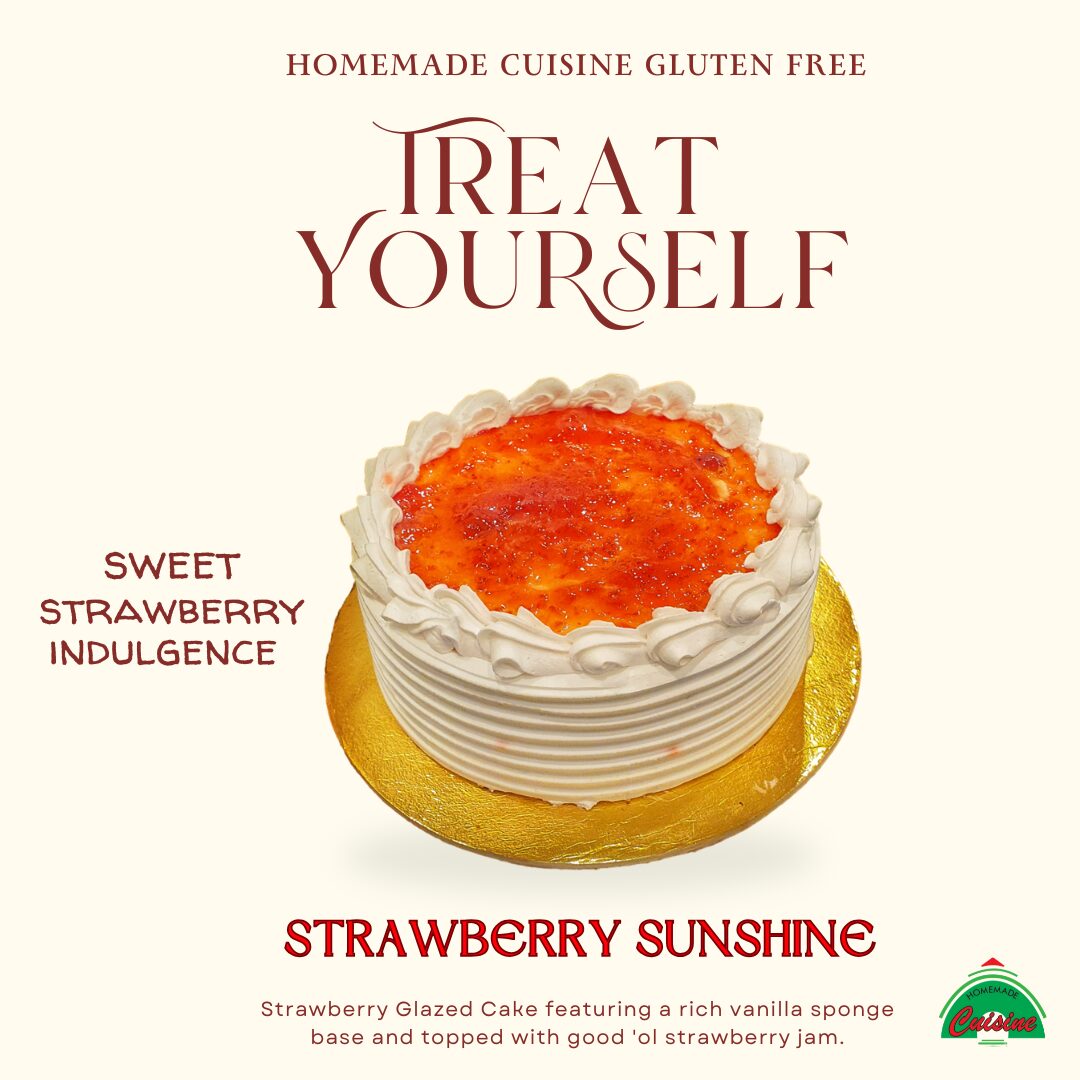 Gluten Free Strawberry Sunshine Cake