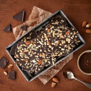Gluten Free Chocolate Almond Bark Candy (1)